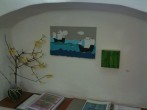 gallery entrance: (left) Gina Condotti, 5th grade, Westlake School, California (right) Marla Lombard