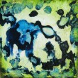 Marla Lombard, "Glim Realm blue lime", 2009 /  6x6x2 inches